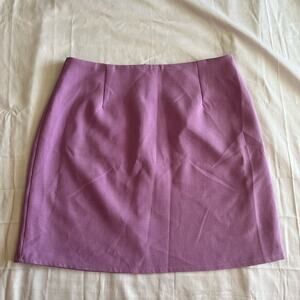 Nasty Gal Collection Lilac Mini Skirt Size 6